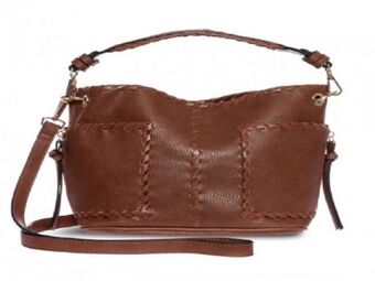 Calzzapato Steve madden bsally cogñac satchel unica oferta
