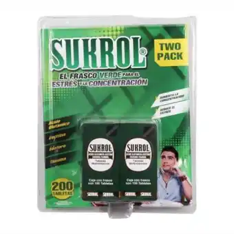 Multivitamínico sukrol 200 tabletas