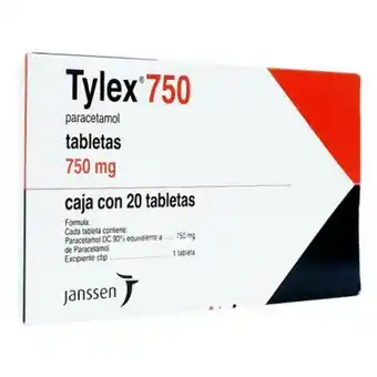 Sam's Club Tylex 750 750 mg con 20 tabletas oferta
