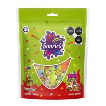 Sam's Club Dulces surtidos sonric's dale dale dale enchidale 1.240 kg oferta