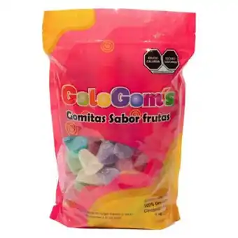 Sam's Club Gomitas gologom's sabor frutas 1 kg oferta