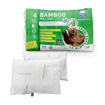 Almohadas spring air estándar bambú 2pzas