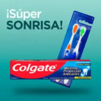 Combo pasta dental + set de 2 cepillos dentales