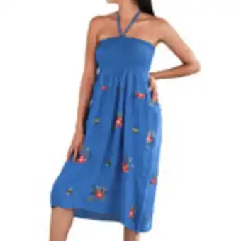 Waldos Vestido de verano para mujer color azul oferta