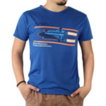 Waldos Playera de manga corta para caballero nasa oferta