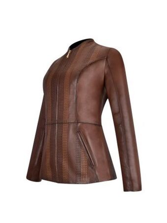 Cuadra Chamarra para dama en piel genuina oferta