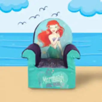 Sillón individual de la sirenita para niños
