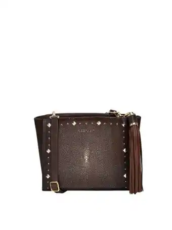Cuadra Crossbody en piel de mantarraya oferta
