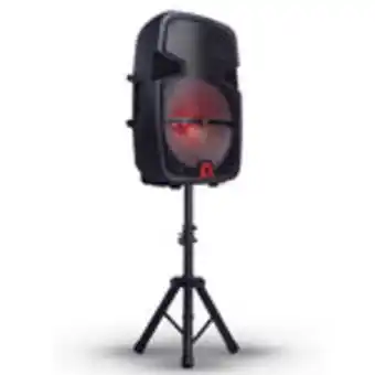 Boom extreme bocina inalámbrica 15" con micrófono y tripie