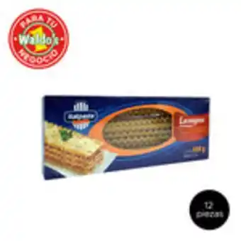 Waldos 12 paquetes de lasagna festonata italpasta 500 g c/u oferta