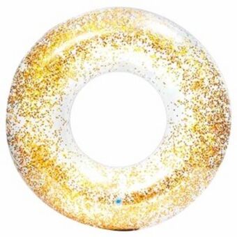 Chapur Flotador rueda sparkling glitter intex oferta