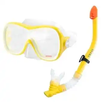 Chapur Juego de visor y tubo snorkel wave rider infantil 3 a 8 años oferta