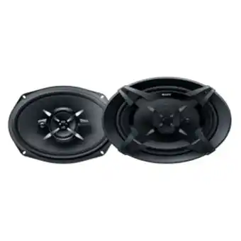 Bocinas coaxiales mega bass de 3 vias de 16 x 24 com sony