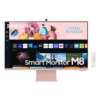 32" uhd monitor with smart tv experience and iconic slim design