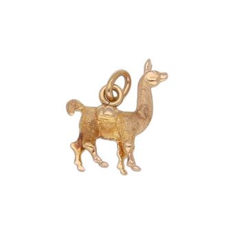 Nacional Monte de Piedad Dije diseño especial motivo llama en oro rosa 18 kilates. oferta