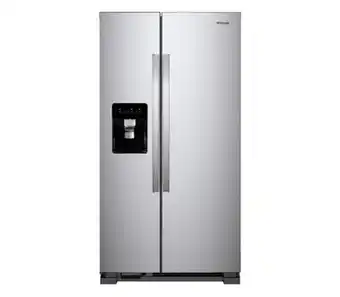 Refrigerador duplex whirlpool wd5620s 25 pies acero inoxidable