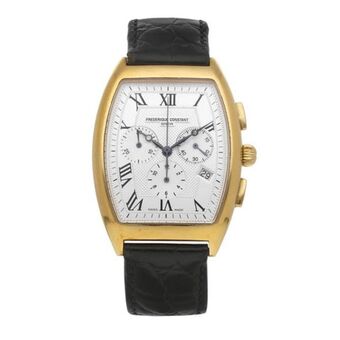 Nacional Monte de Piedad Reloj frederique constant para caballero en acero chapa correa piel. oferta