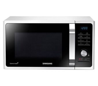 Horno de microondas samsung ms32f303taw/ax 1.1 pies blanco