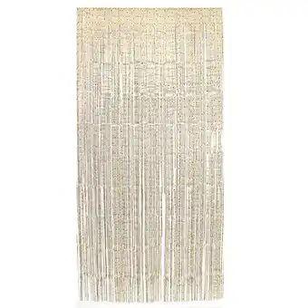Cortina mate con estrellas 2x1m 1pz