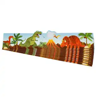 Banda para botella de agua dinos 4.5x21.5cm 10pz