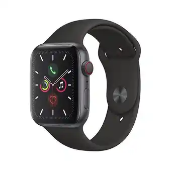 Apple watch mww12lz/a s5 gps+cell 44mm alum gris esp correa dep negra