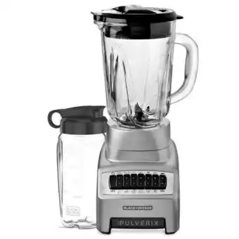 Licuadora black and decker bl1140ms-mx pulverix 12v acero