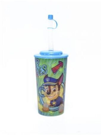 Vaso lenticular con popote disney