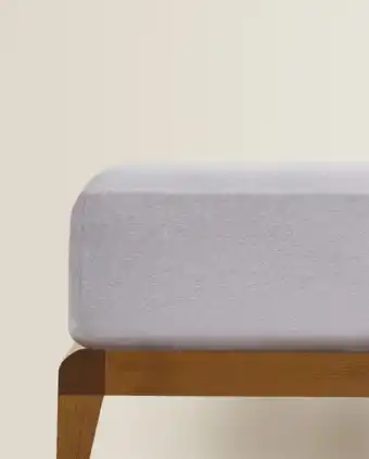 ZARA HOME Sábana bajera ajustable algodón jersey oferta