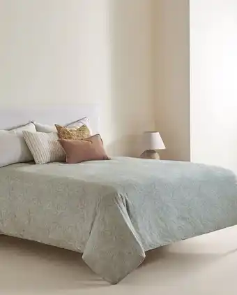 ZARA HOME Funda nórdica satén estampado paisley oferta