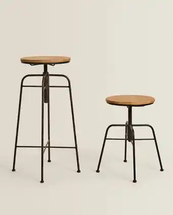 ZARA HOME Taburete giratorio oferta