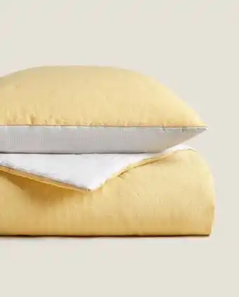 ZARA HOME Edredón jersey reversible oferta