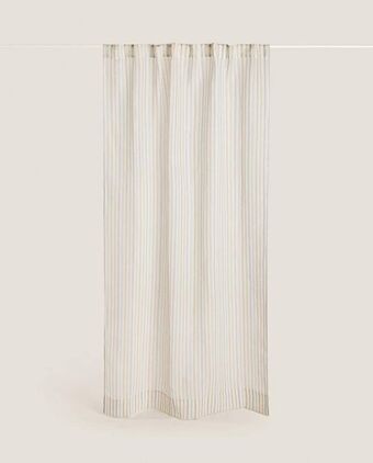 ZARA HOME Cortina rayas multicolor oferta