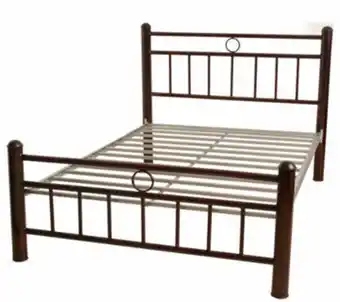 Elizondo Cama tubular tradicional matrimonial oferta