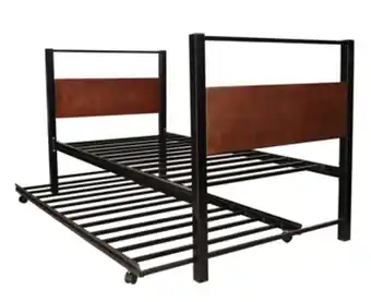 Elizondo Cama tubular doble nebraska individual oferta