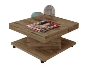 Mesa de centro de centro bertolini sahara rustico