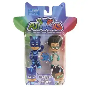 Bandai pj masks catboy & romeo 2pk heroe vs villano 83420