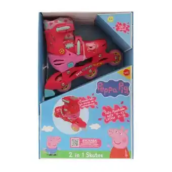 Patines 2 en 1 peppa pig