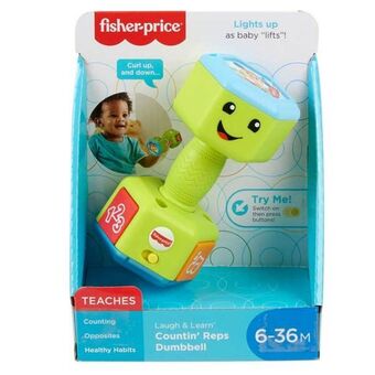 Juguetrón Mattel ríe y aprende mancuerna cuenta y aprende grf32 oferta
