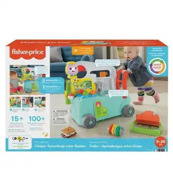 Mattel fisher-price rí­e y aprende camper aprendizaje sobre ruedas hck53