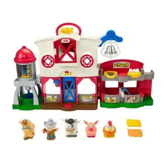 Juguetrón Mattel fisher-price little people granja cuidado de animales hbj60 oferta
