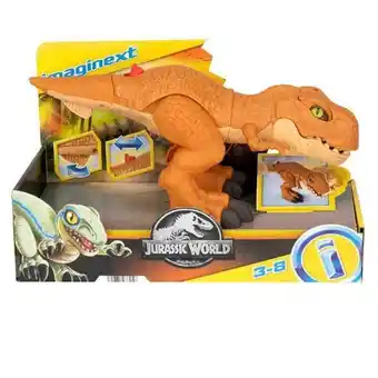 Juguetrón Mattel imaginext jurassic world t-rex acción de combate hfc04 oferta