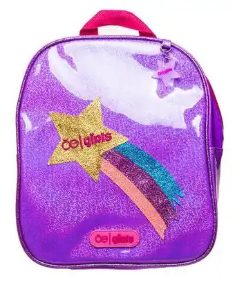 Backpack niñas estrella fugaz lila