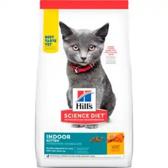 Petco Hill's science diet alimento seco para gatito de interior receta pollo, 3.2 kg oferta