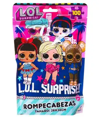 Rompecabezas 100 piezas - l.o.l. surprise!