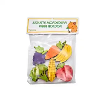 Yolcame masticable de frutas colores, 6 piezas