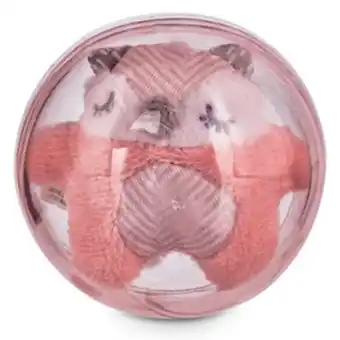 Leaps & bounds pelota little loves con peluche de zorrito para cachorro, chico