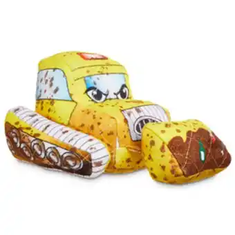 Petco Leaps & bounds ruffest bulldozer peluche resistente para perro, mediano oferta