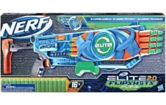 Lanzador nerf elite flip 16