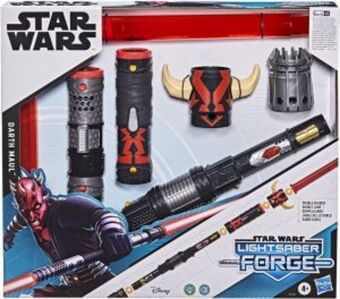 Julio Cepeda Jugueterías Star wars lightsaber forge darth maul oferta