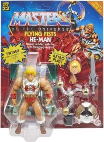 Masters of the universe origins he-man puño boleador